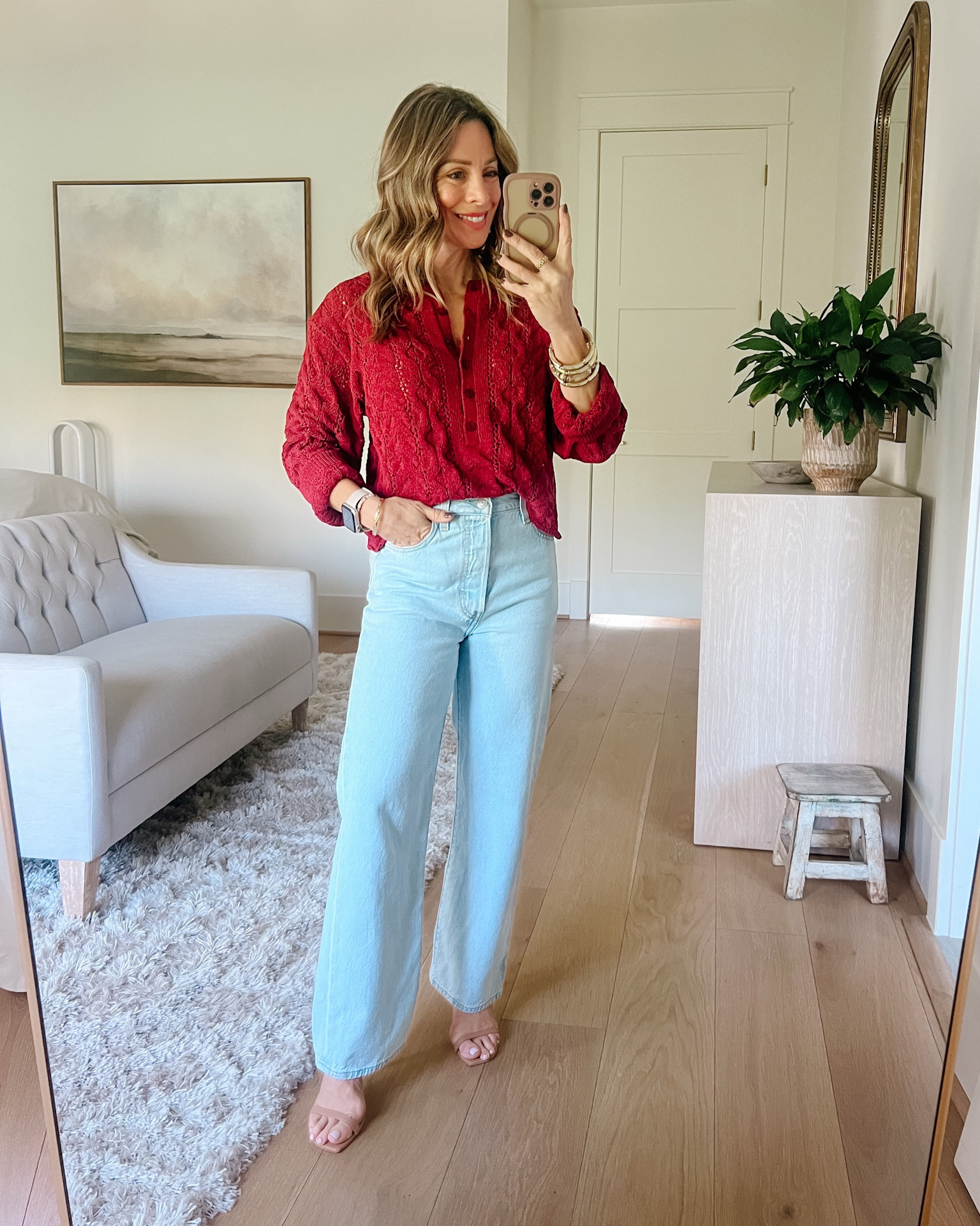 Here’s that knit sweater with some of my tried and true Levi’s jeans from Amazon

Sweater Fit: I’m wearing a Small

Jeans Fit: I’m wearing a 25 (runs TTS)

#LTKPetite #LTKOver40 #LTKgrwm