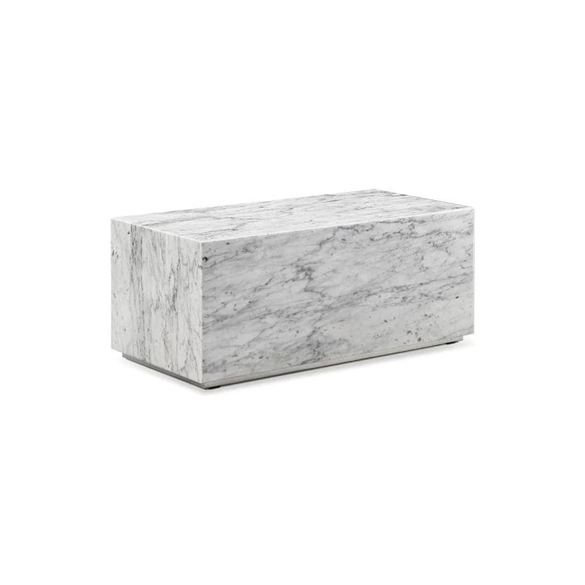 Marble Monolith Rectangle Coffee Table | France and Son