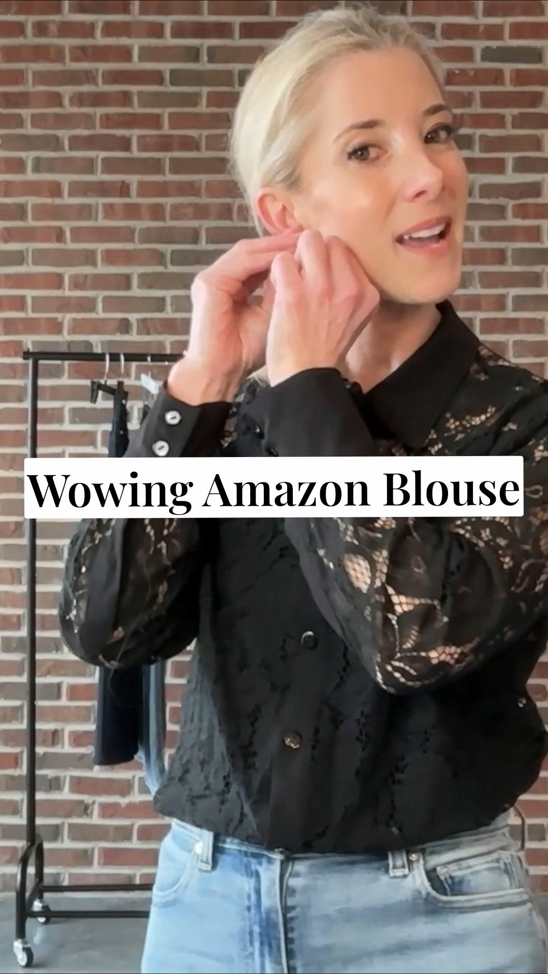 Truly stunning and a favorite from my live shopping show! Lace top styled w jeans and a belt on My Chic Style Live LTK grwm LTK ootd weekend chic looks LTK petite size small fits me great 

#LTKPetite #LTKootd #LTKgrwm