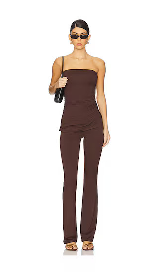 superdown Annalise Pant Set in Brown. - size M | Revolve Clothing (Global)