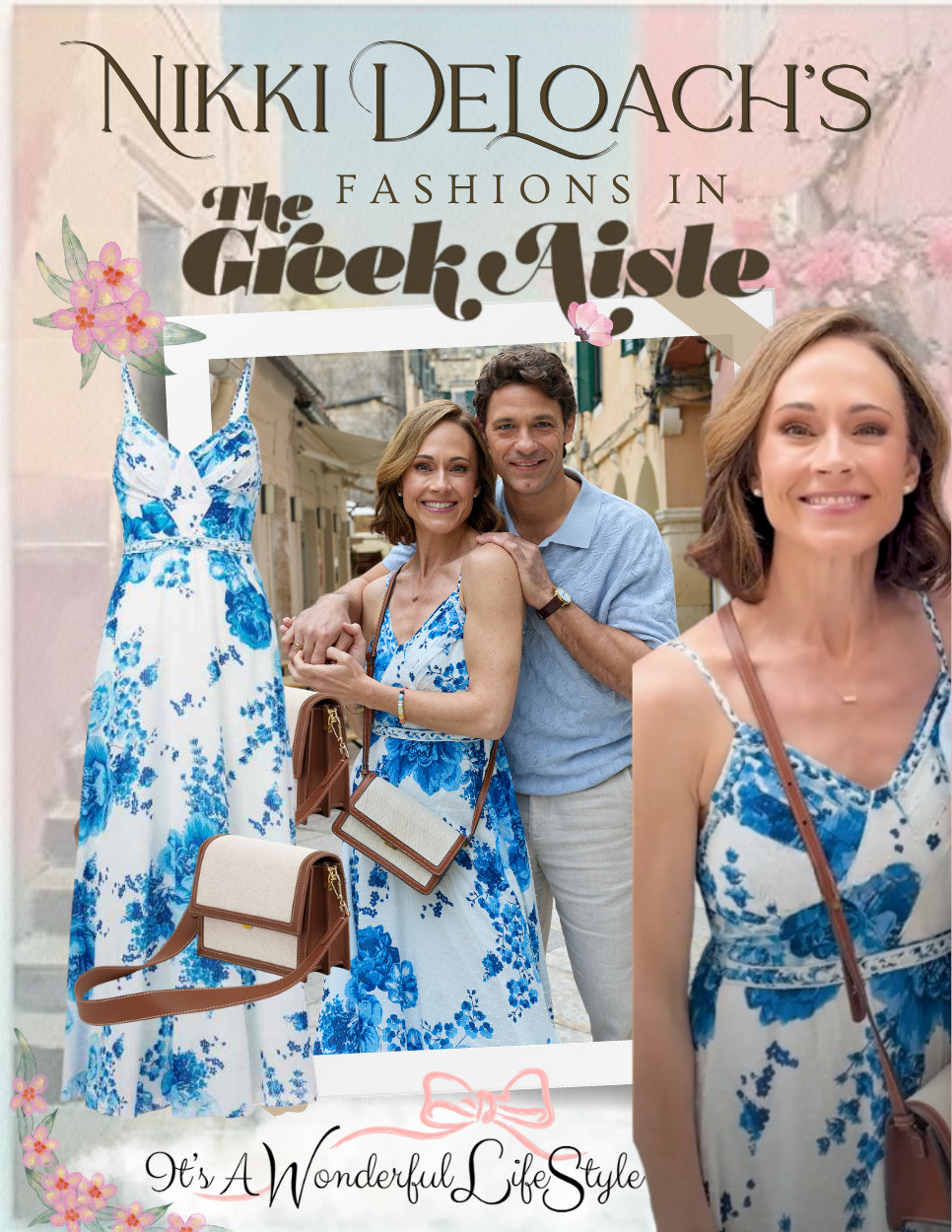Loving the beautiful fashions worn by Nikki DeLoach in "The Greek Aisle" from Hallmark’s Summer Nights collection! 💙 

From gorgeous blue-and-white maxis to effortless Mediterranean-inspired looks, these outfits are perfect for summer.

I’ve rounded up the fashion finds and inspired pieces so you can recreate Nikki’s dreamy Greek getaway style. ☀️🌊

Shop all the looks in my LTK! 🛍️

#TheGreekAisle #NikkiDeLoach #HallmarkChannel #SummerNights #HallmarkStyle #LTKStyle #SummerFashion #VacationStyle #MaxiDress #ItsAWonderfulLifeStyle