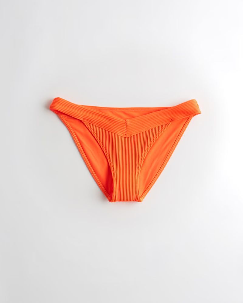 Ribbed Bikini Bottom | Hollister (US)