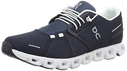 On Men's Cloud 5 Sneakers, Midnight/White, 9.5 Medium US | Amazon (US)