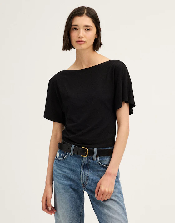 Boatneck Dolman-Sleeve Top | Madewell