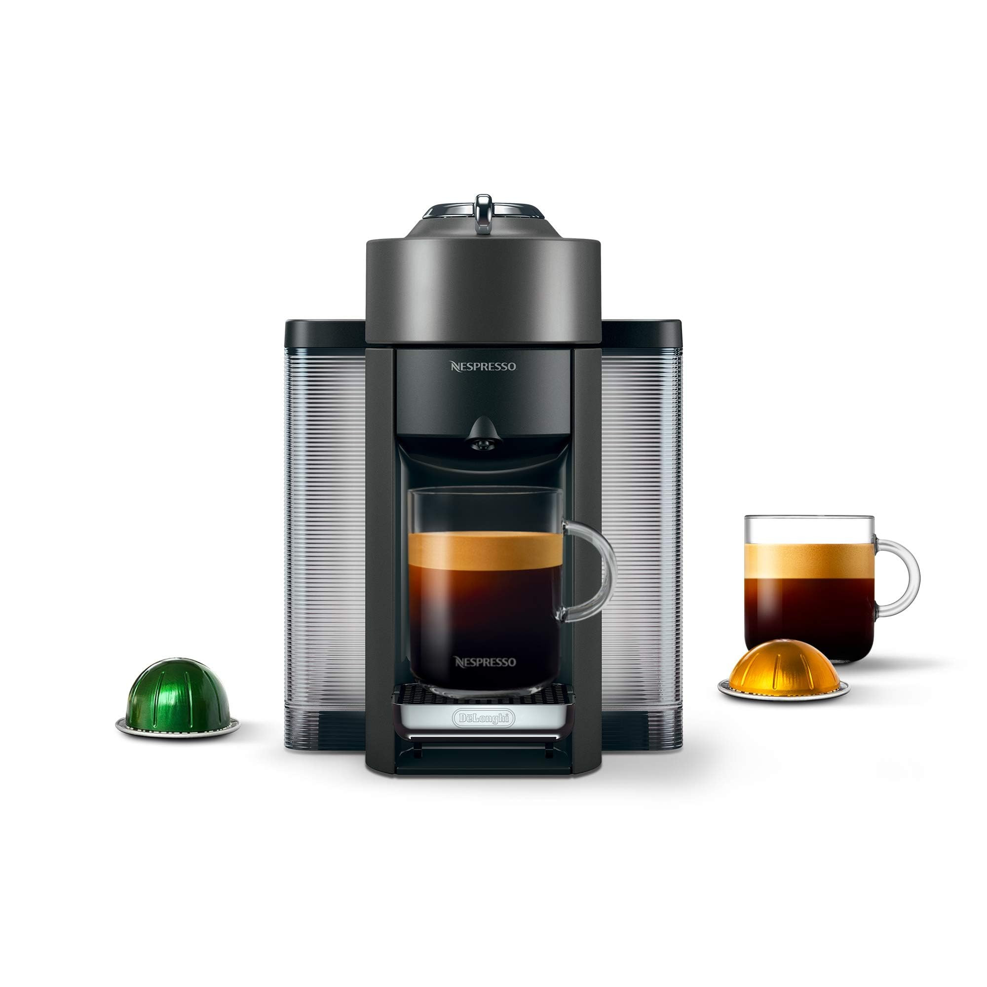 Nespresso Vertuo Coffee and Espresso Maker,1597 ml, by De'Longhi, Graphite Metal | Amazon (US)