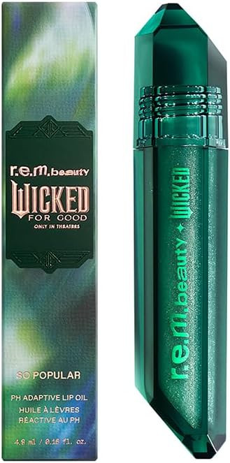 r.e.m. beauty by Ariana Grande Wicked: For Good | So Popular pH Adaptive Lip Oil | Universally Fl... | Amazon (US)