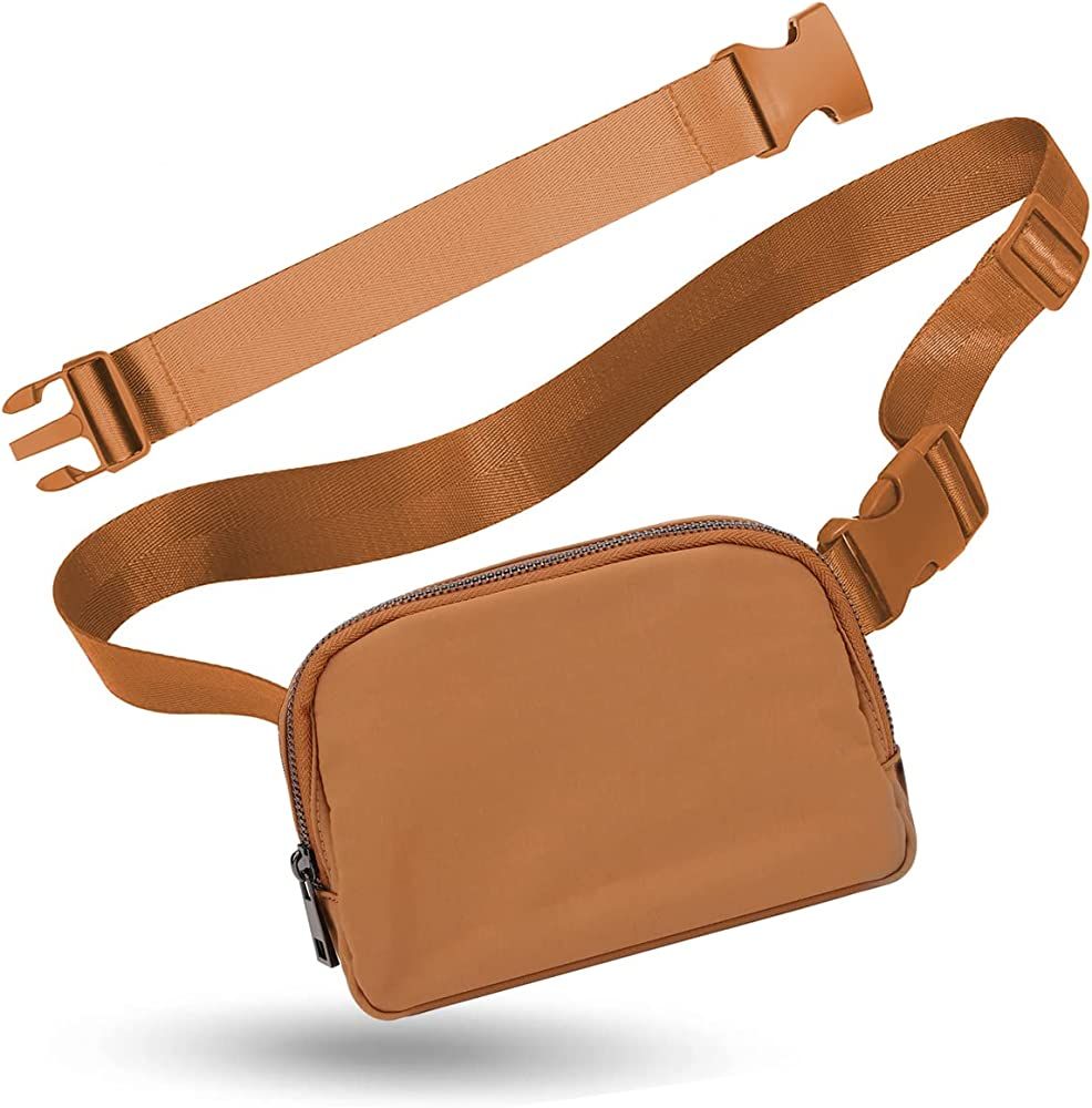Belt Bag with Extender Strap, Fanny Pack Crossbody Bags for Women Men, Mini Everywhere Belt Bag, ... | Amazon (US)