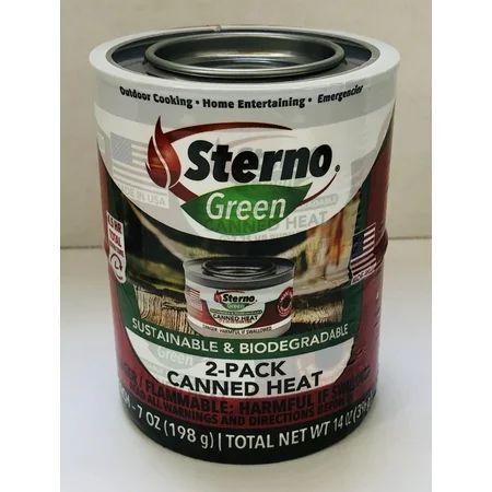 Sterno 2pk 2.25hr Cooking Fuel | Walmart (US)