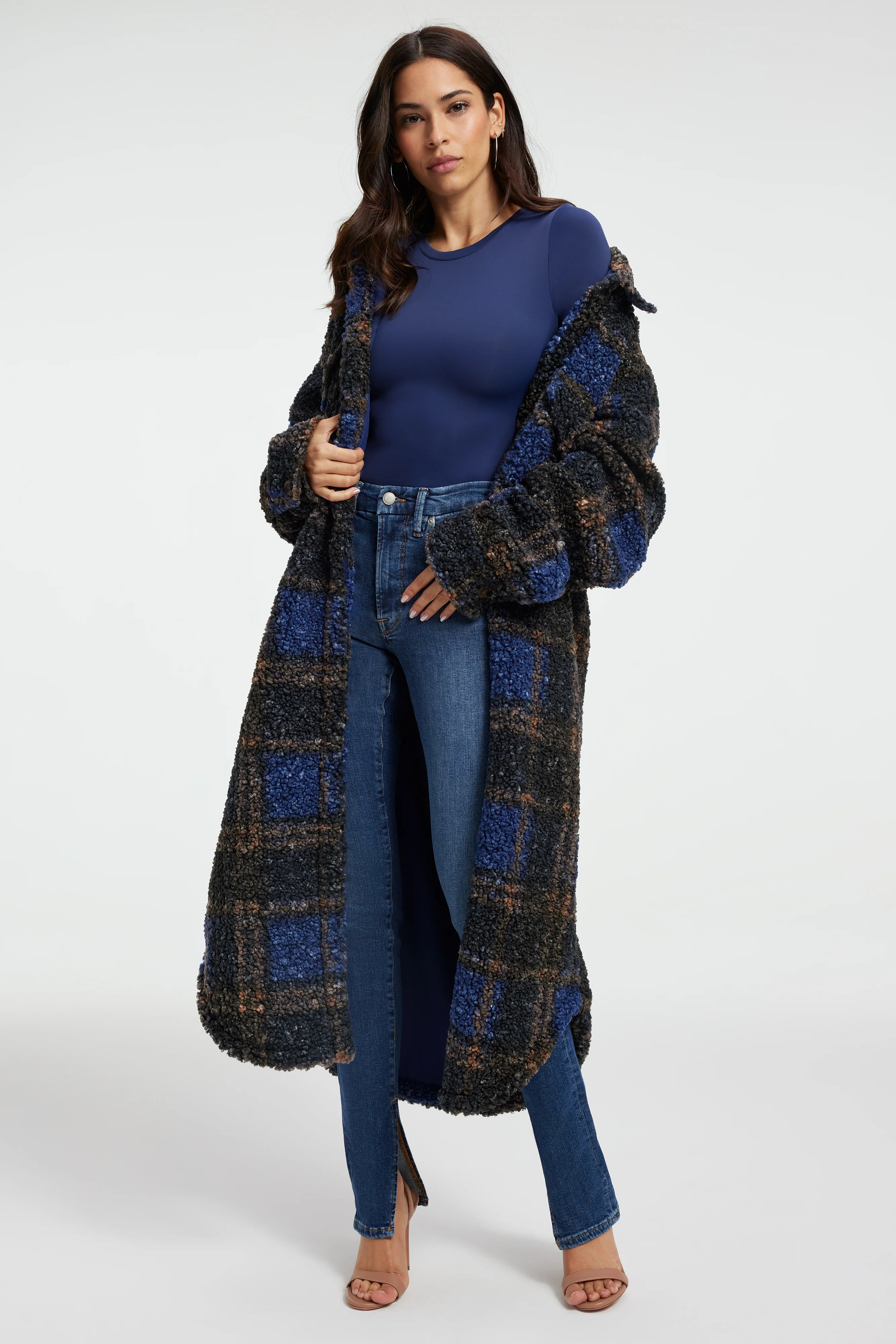 GOOD WAIST 33" INSEAM AND SLIT | INDIGO226 | Good American