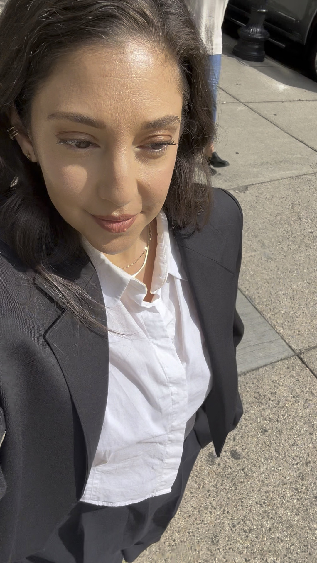 Adding a sneaker to a tailored look is a great way to add a little edge and add versatility to your workwear pieces. I love a cropped blazer always - especially with a tailored short like this one from Abercrombie  

#LTKSeasonal #LTKworkwear #LTKsalealert