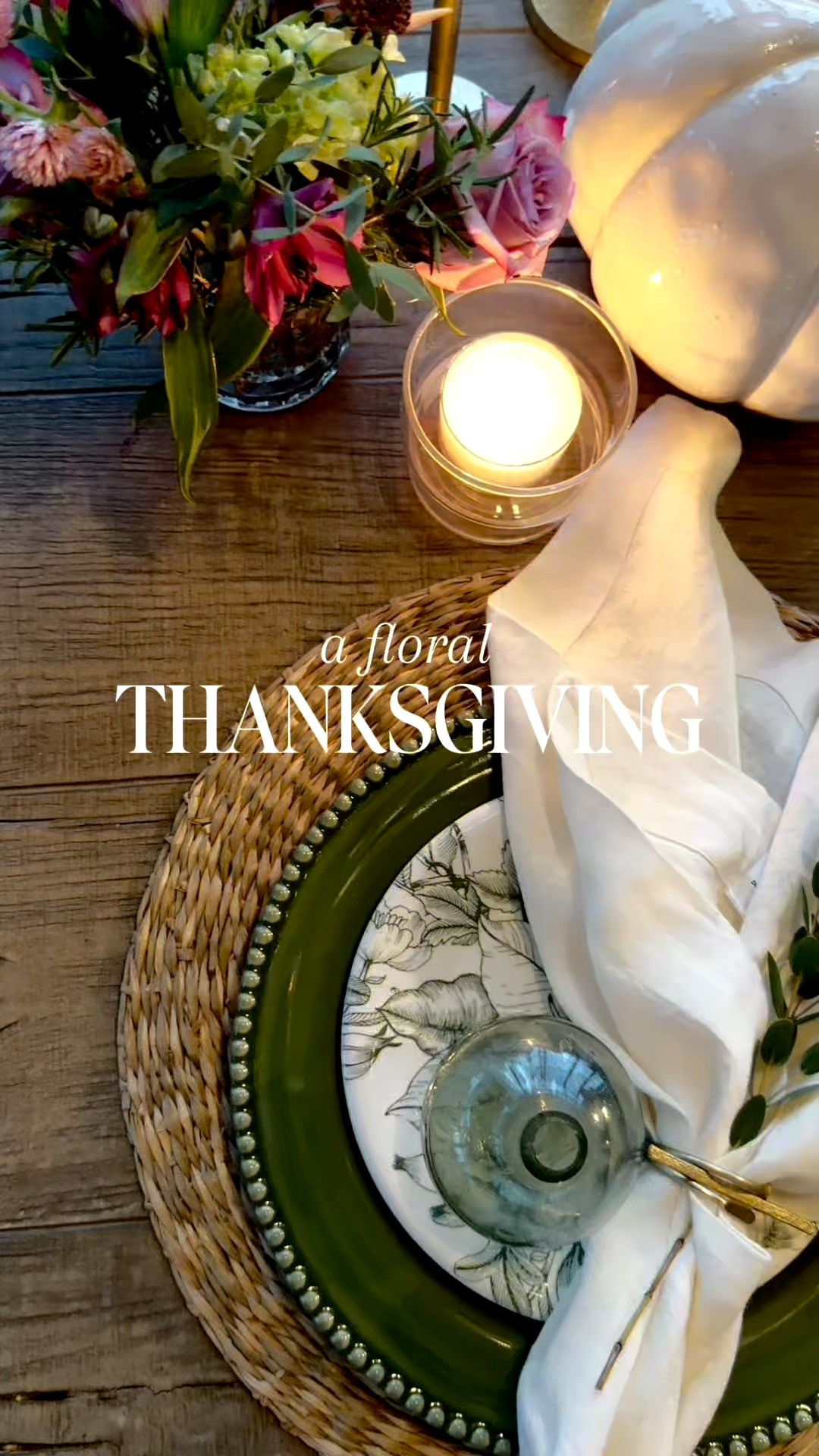 What’s your Thanksgiving hosting style? Here’s my take at a floral Thanksgiving! The green plates are from HomeGoods but I found similar ones and linked them here! 

#LTKSeasonal #LTKHome #LTKHoliday