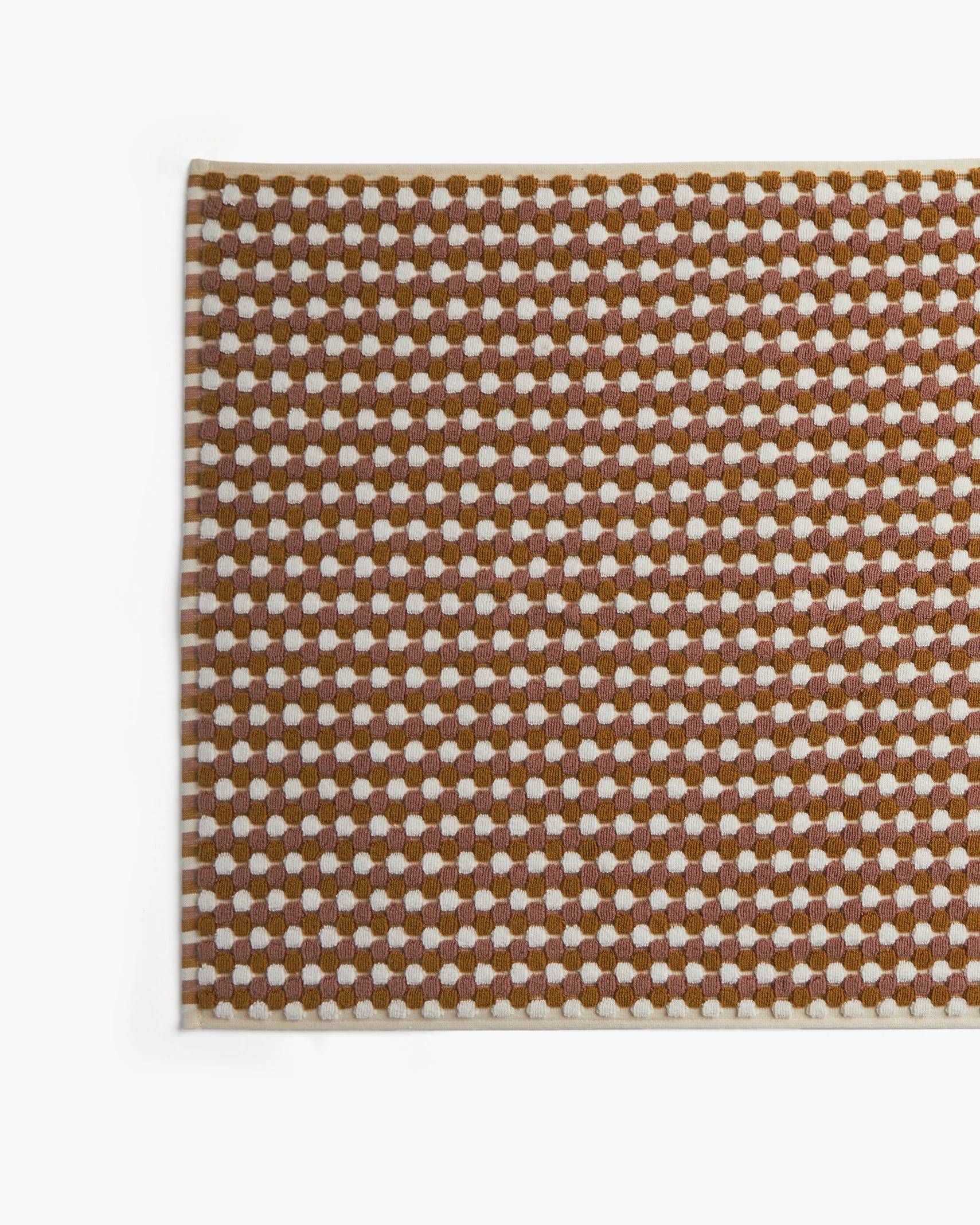 Organic Mosaic Tub Mat (Ochre and Clay) | Parachute