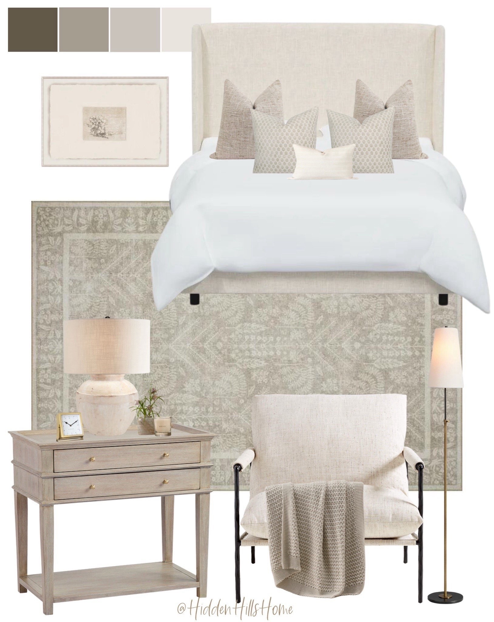 Neutral bedroom mood board, bedroom design inspo, master bedroom mood board, modern transitional bedroom #bed



#LTKSaleAlert #LTKHome #LTKSeasonal