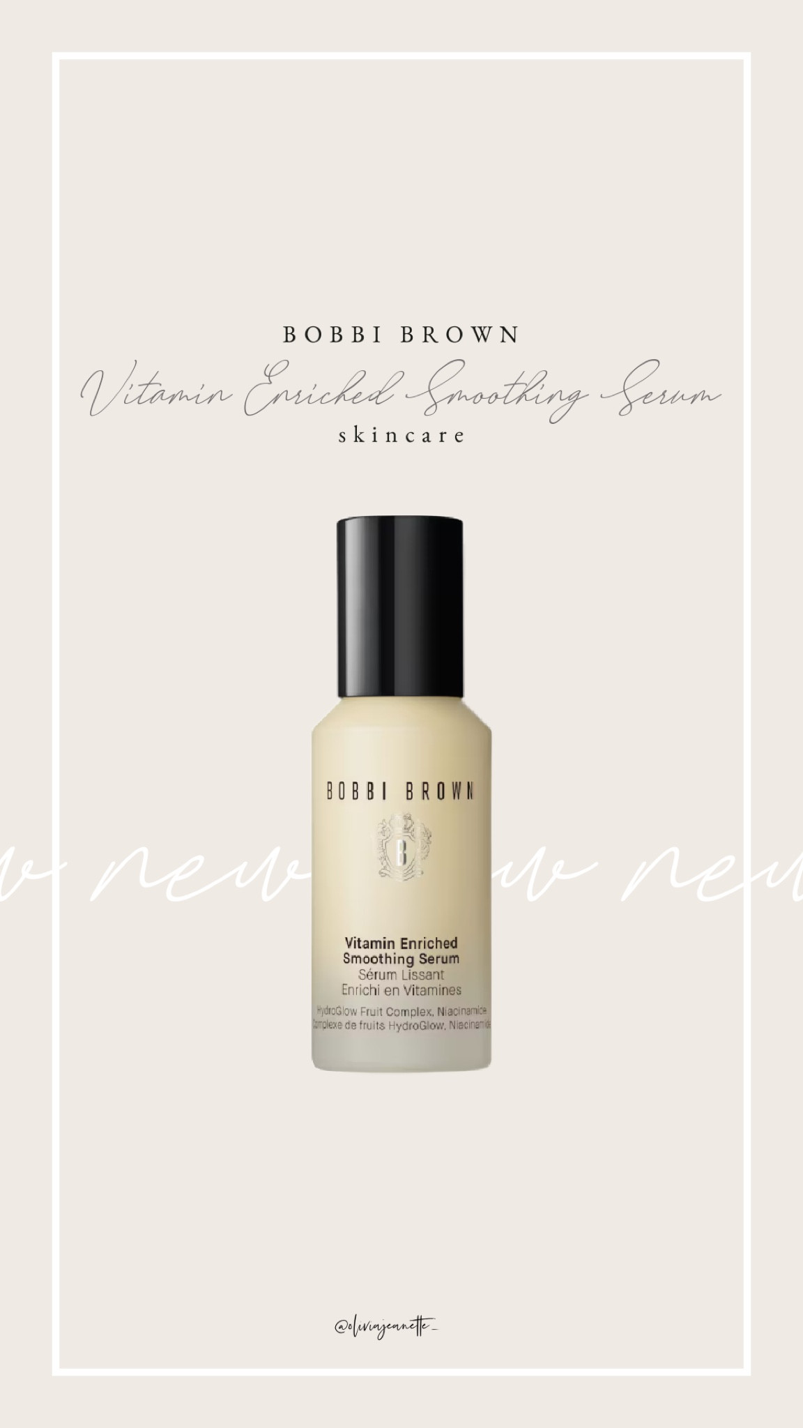 Newest arrival from @BobbiBrown! Vitamin Enriched Soothing Serum. Love how I can easily incorporate day or night!

#LTKfindsunder100 #LTKstyletip #LTKbeauty