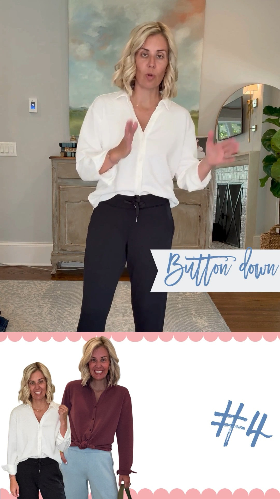 Top - xs
Pants - small petite
25% off full-price AE styles (8/26-8/30): AE25

• Non-AE styles: CATHERINEXSPANX

#LTKdayinmylife #LTKgrwm #LTKootd