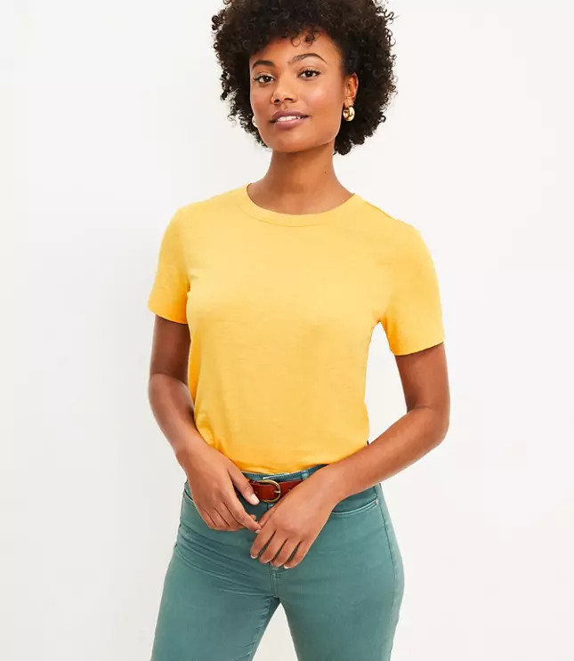 Everyday Crew Tee | LOFT