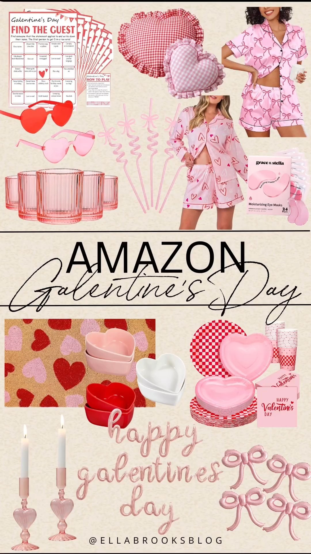 Amazon Galentine's Day ❤️

Amazon home, seasonal home decor, girls night, party supplies, Valentine's Day

#LTKFindsUnder100 #LTKFindsUnder50 #LTKSeasonal