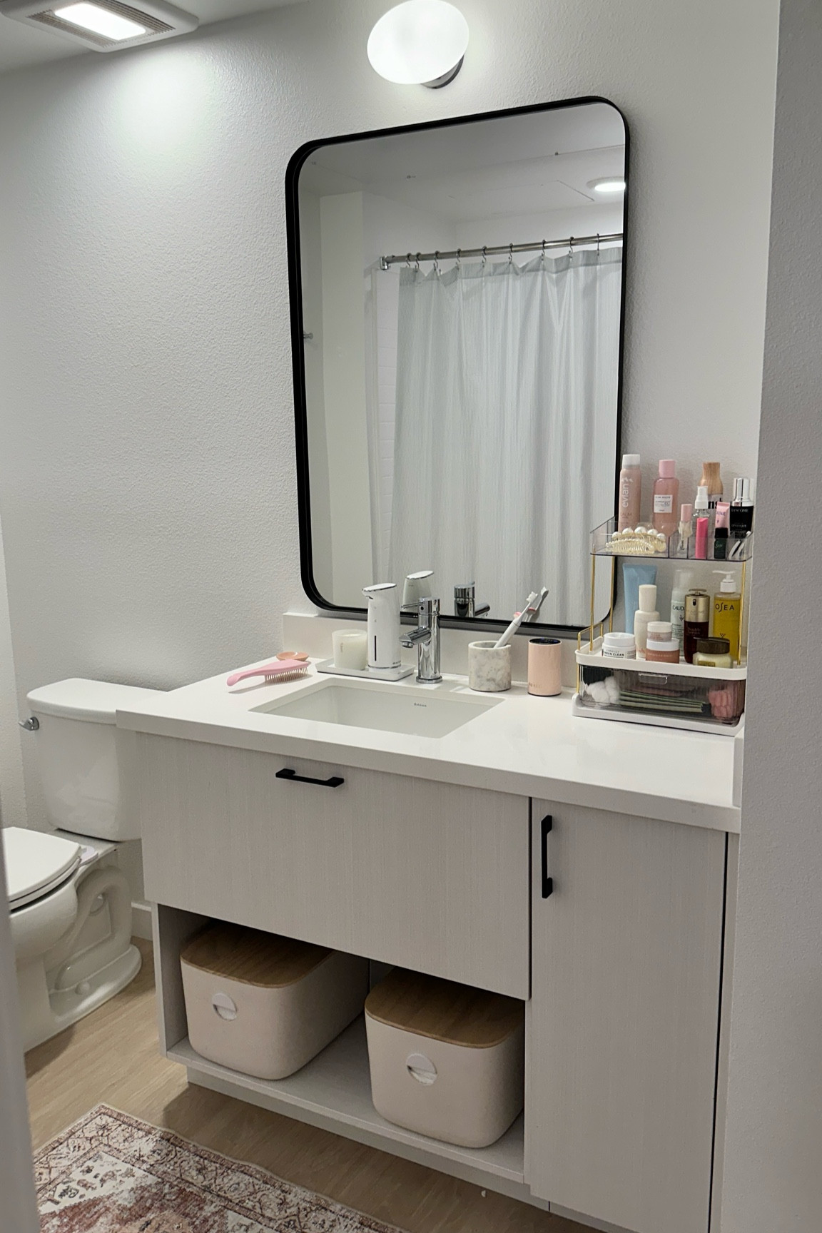 Bathroom Setup 🎀🫧🧺

#LTKFindsUnder50 #LTKFindsUnder100 #LTKHome