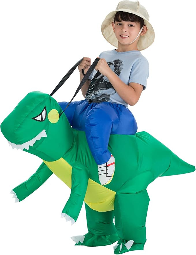 TOLOCO Inflatable Costume Adult Kid, Inflatable Halloween Costumes, Inflatable Dinosaur Costume, ... | Amazon (US)