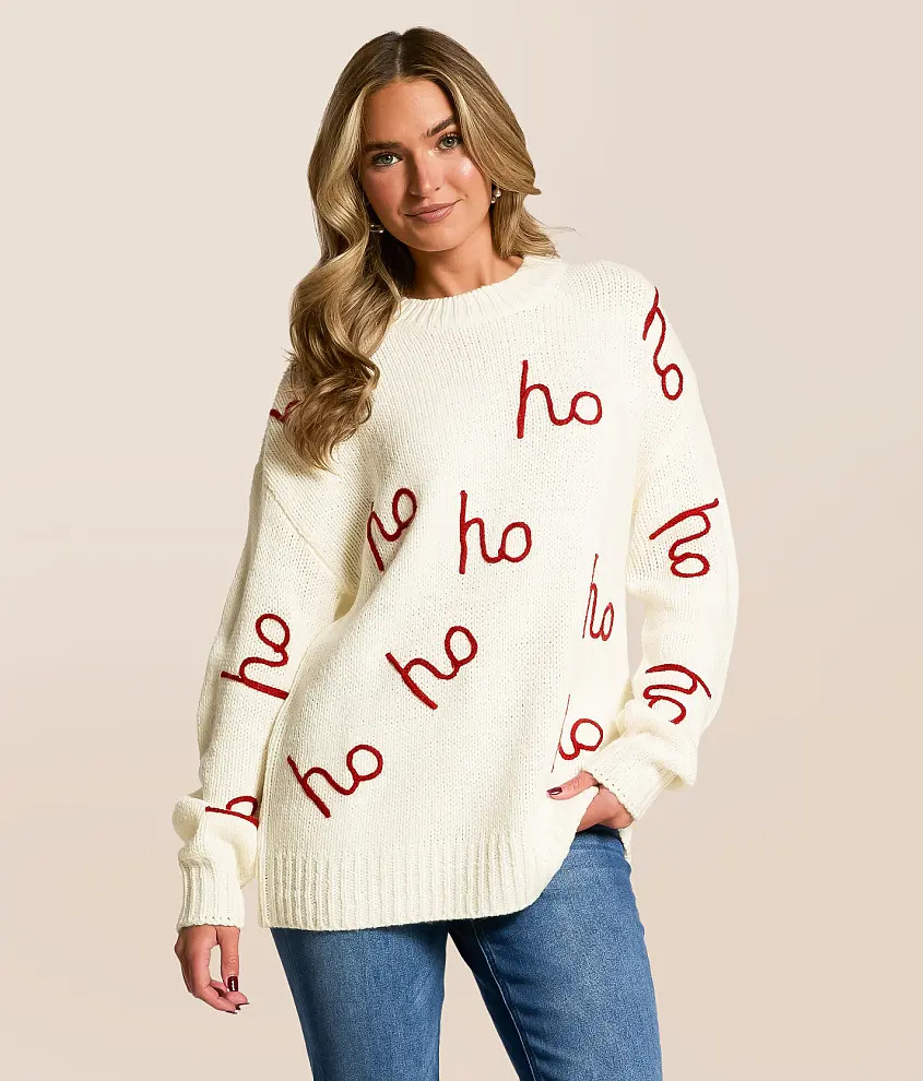 Ho Ho Ho Sweater | Buckle