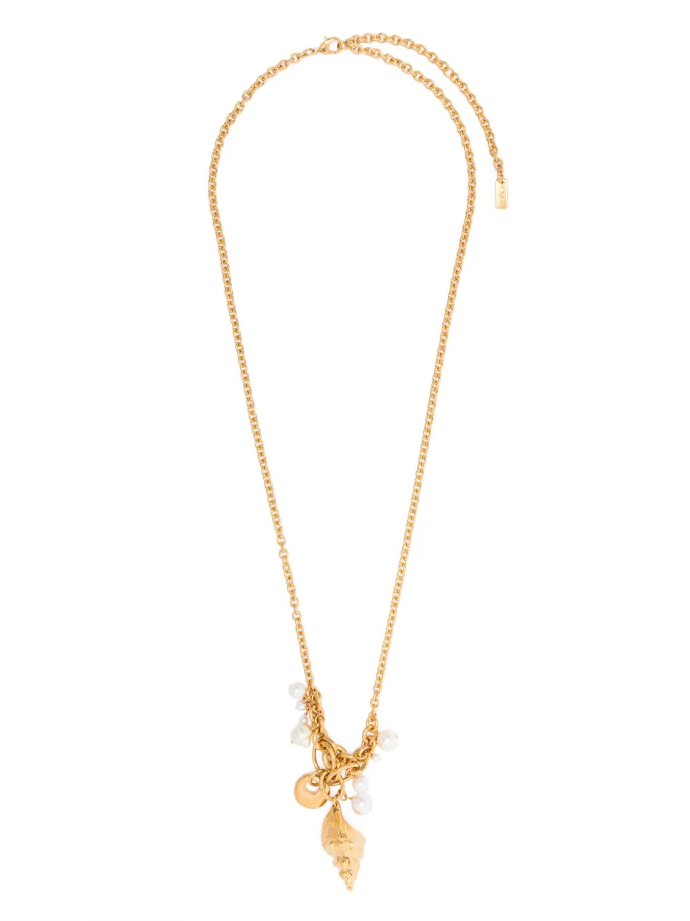 shell-pendant necklace | Farfetch Global