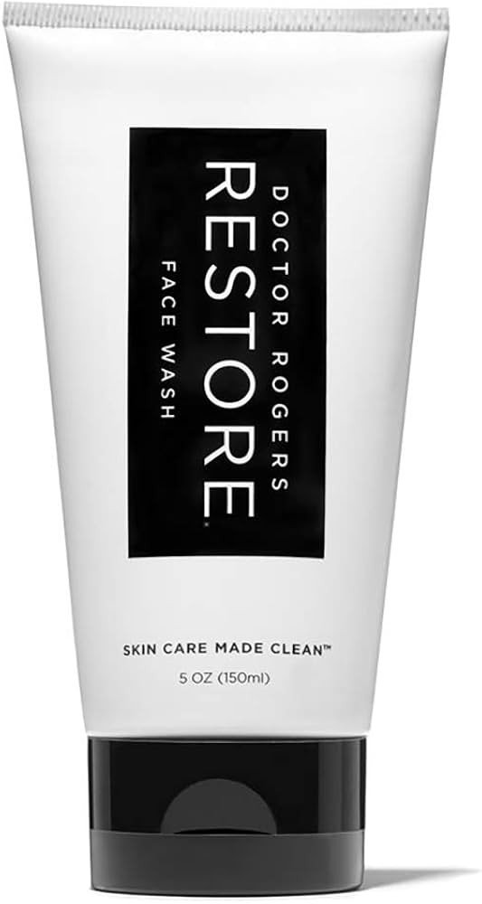 Doctor Rogers Restore Natural Face Wash | Plant-Based, Hypoallergenic, Dermatologist Created (5 o... | Amazon (US)