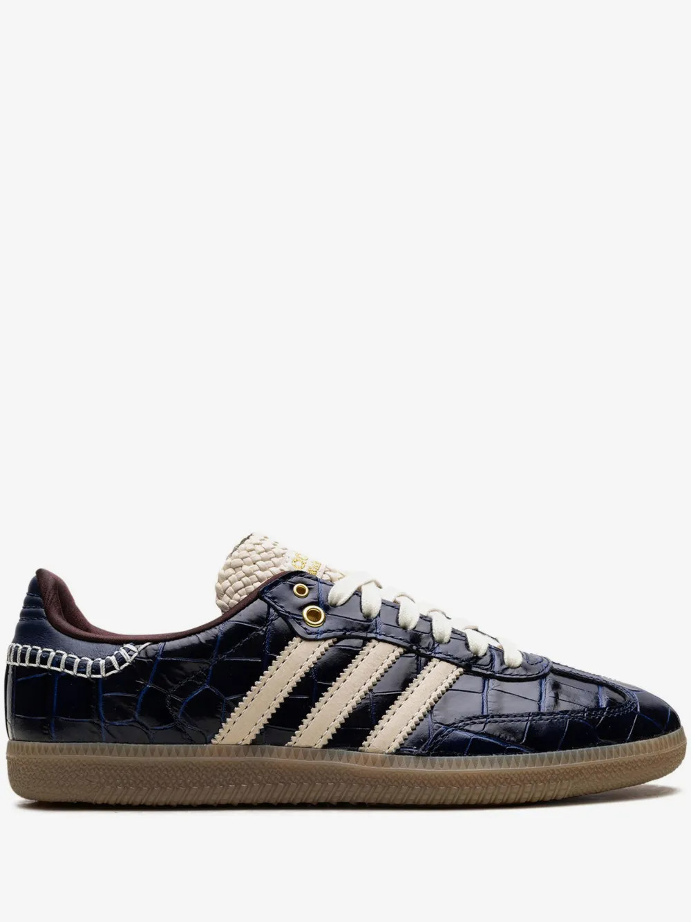 "adidas x Wales Bonner Samba OG ""Navy Croc"" sneakers - Blue" | Farfetch Global