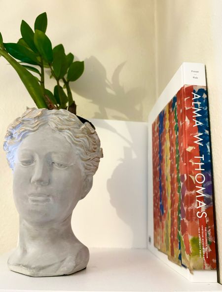 This Alma W. Thomas monograph was a gift to myself and it is so inspiring to read more about one of my all time favorite artists…and the book looks extra pretty next to this planter bust:) 

#LTKhome
