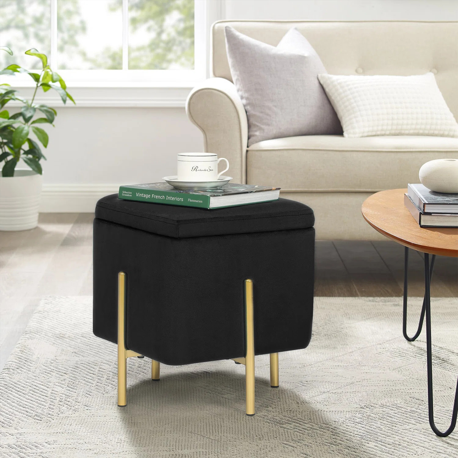 Mercer41 Jubaeth Upholstered Storage Ottoman & Reviews | Wayfair | Wayfair North America