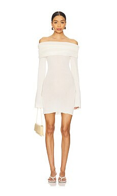 SEROYA Galli Mini Dress in Eggshell from Revolve.com | Revolve Clothing (Global)
