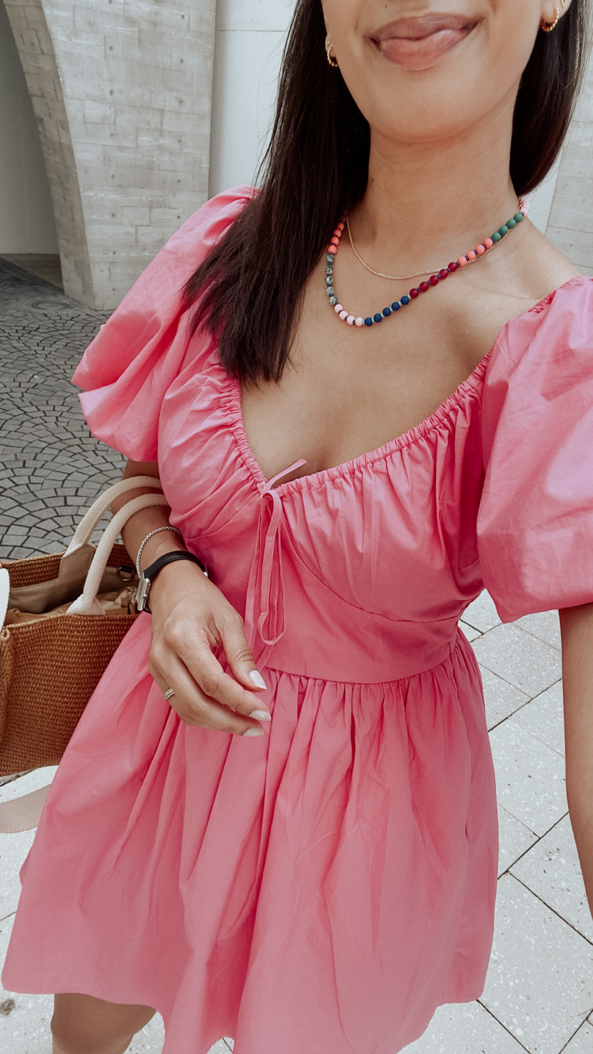 New bubble hem pink dress fully in stock! Runs TTS - size down if between. 

#LTKunder50 #LTKstyletip #LTKFind