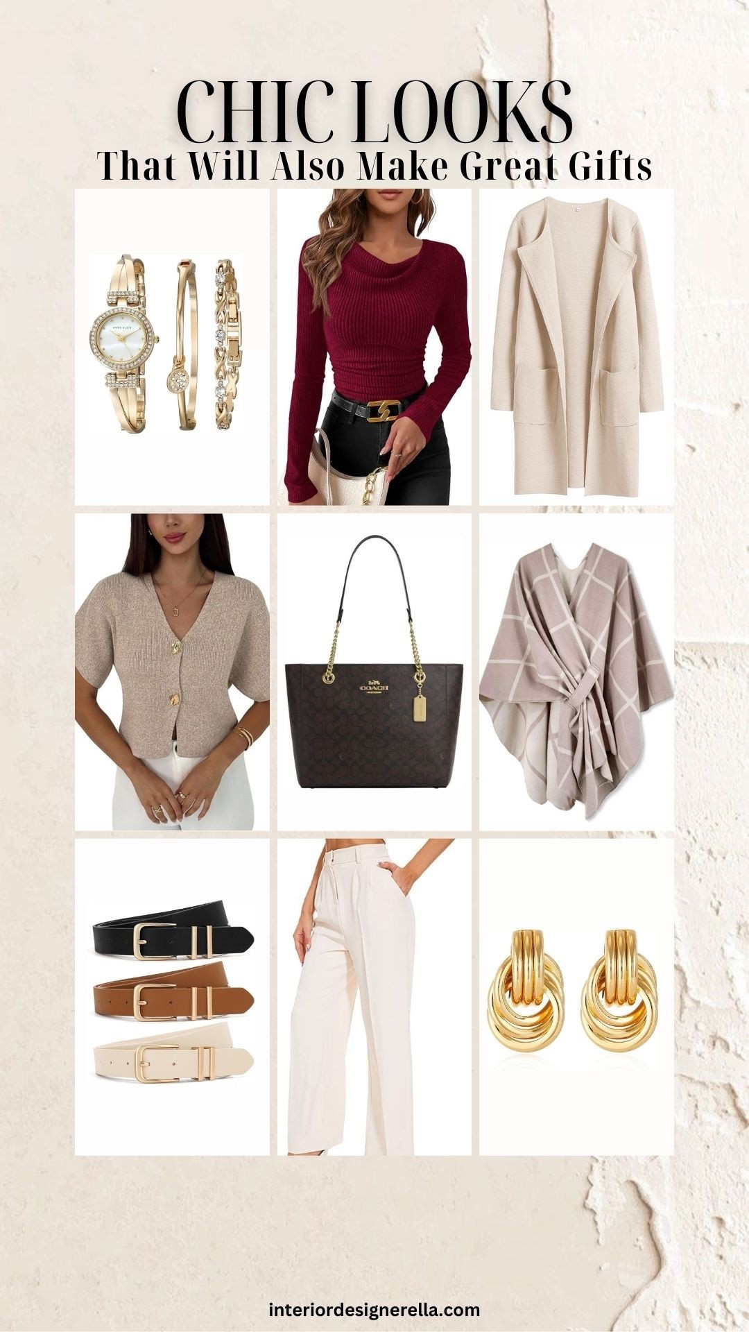 These gorgeous and chic looks are perfect for the holiday season and would also make great gifts! Scroll to shop! Follow for more! Xo!

#LTKFindsUnder50 #LTKGiftGuide #LTKHoliday