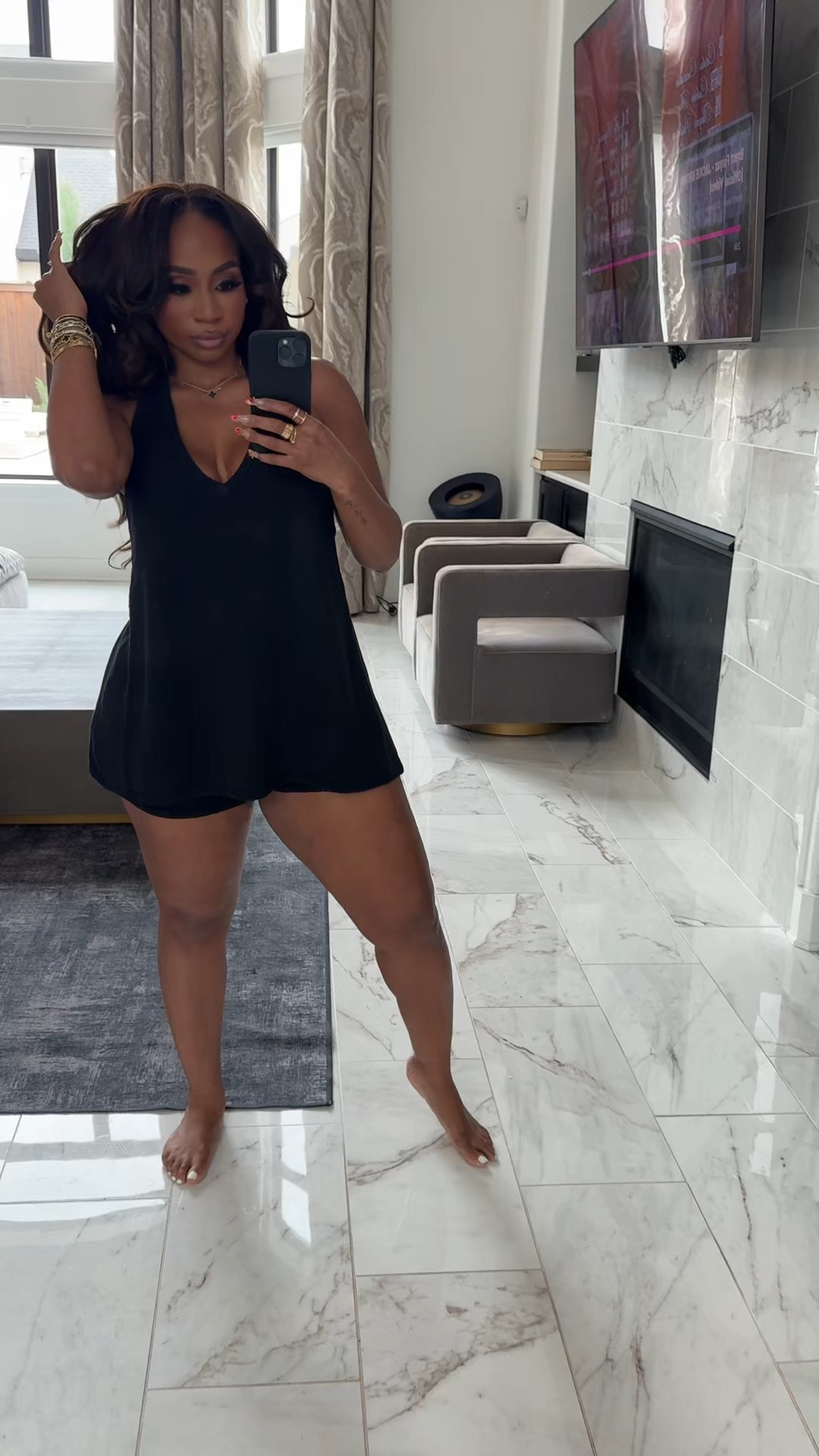 spring outfits 2026! Sweater short set with oversized halter top and high waisted shorts is ideal for everyday wear and vacation’ 

#LTKTravel #LTKootd