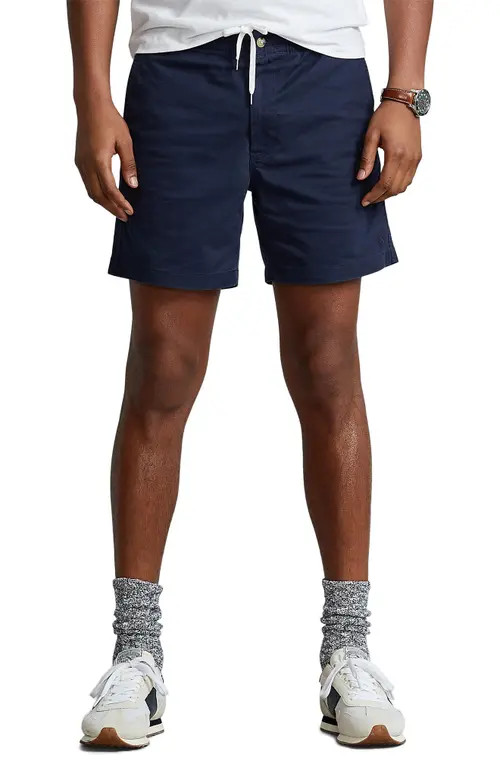 Polo Ralph Lauren Men's Prepster Stretch Cotton Shorts in Nautical Ink at Nordstrom, Size Xx-Large | Nordstrom