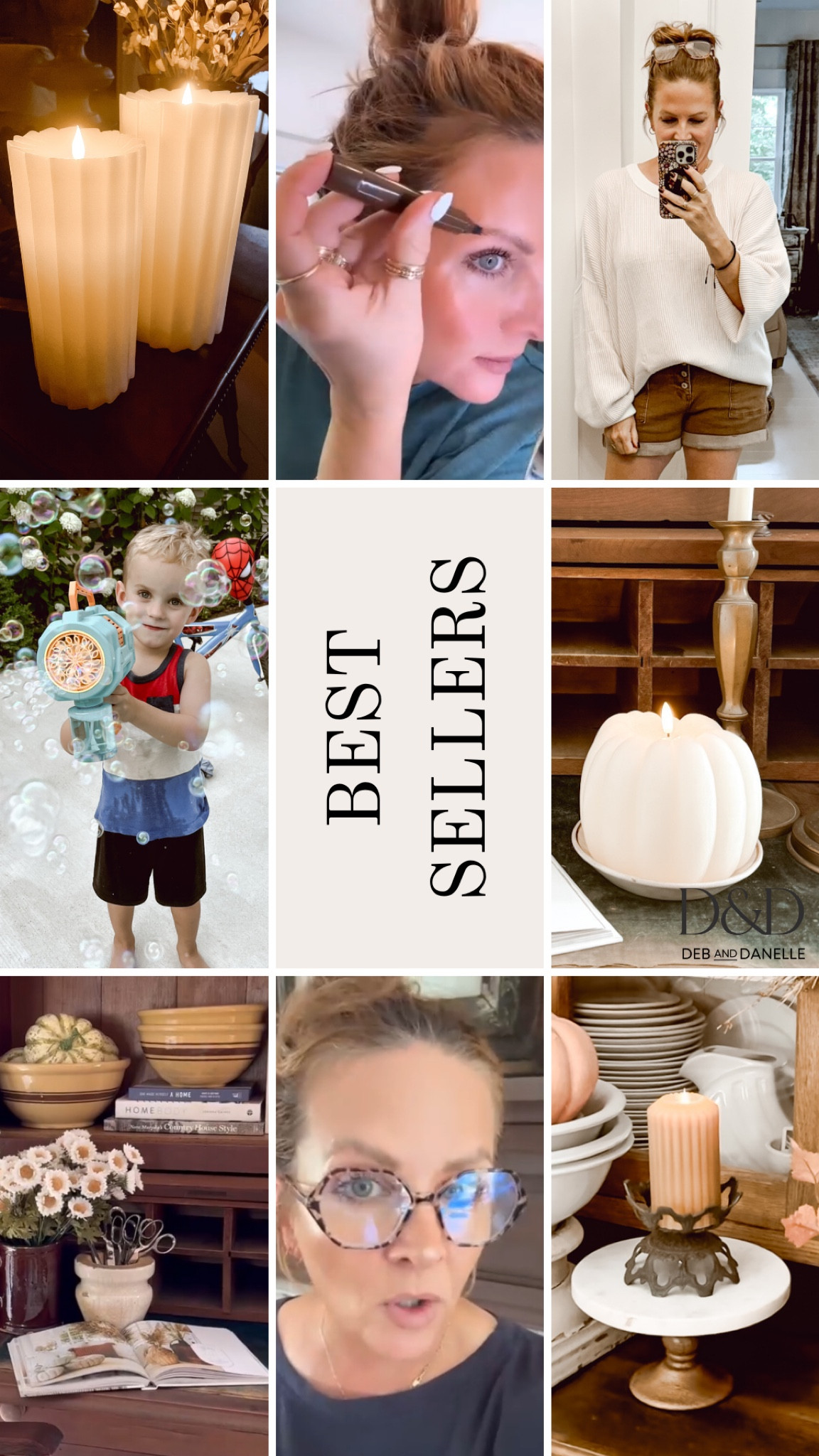 Our top-selling products from Amazon this week included a few great flameless candle options, our grandkids’ favorite rechargeable bubble machine, my new favorite eyebrow pen to add you your beauty routine, and the best Fall sweater which is also currently on sale! 

#LTKSaleAlert #LTKHome #LTKMidsize