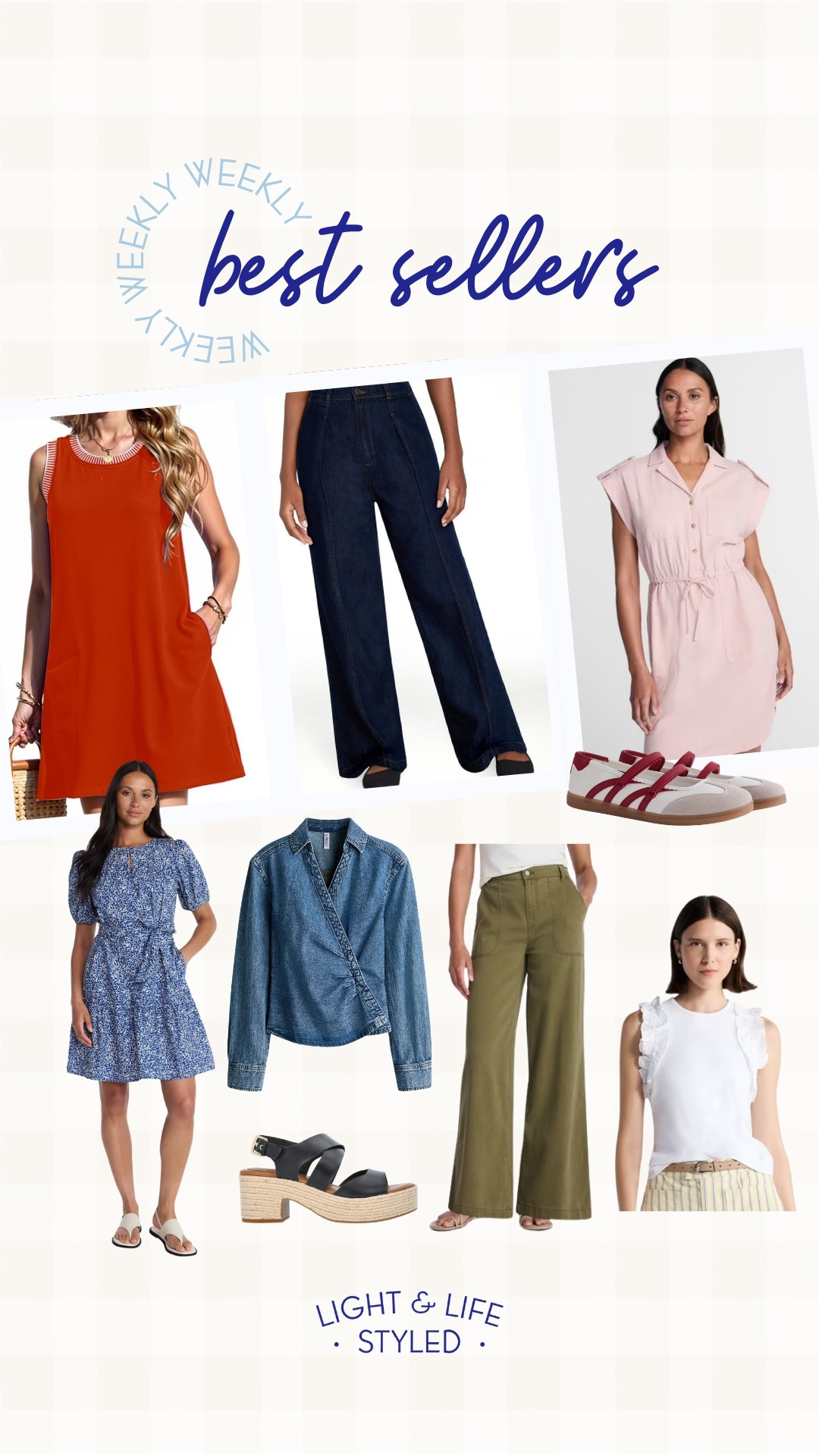This week’s best sellers make transitioning into fall so easy! From wide-leg jeans and lightweight layers to dresses, tops, and everyday sandals, these transitional outfit finds are perfect for late summer and early fall!🍂✨

back to school, summer, spring, vacation, teacher outfit, dress, pants, 

 #LTKootd #LTKSeasonal #LTKSaleAlert