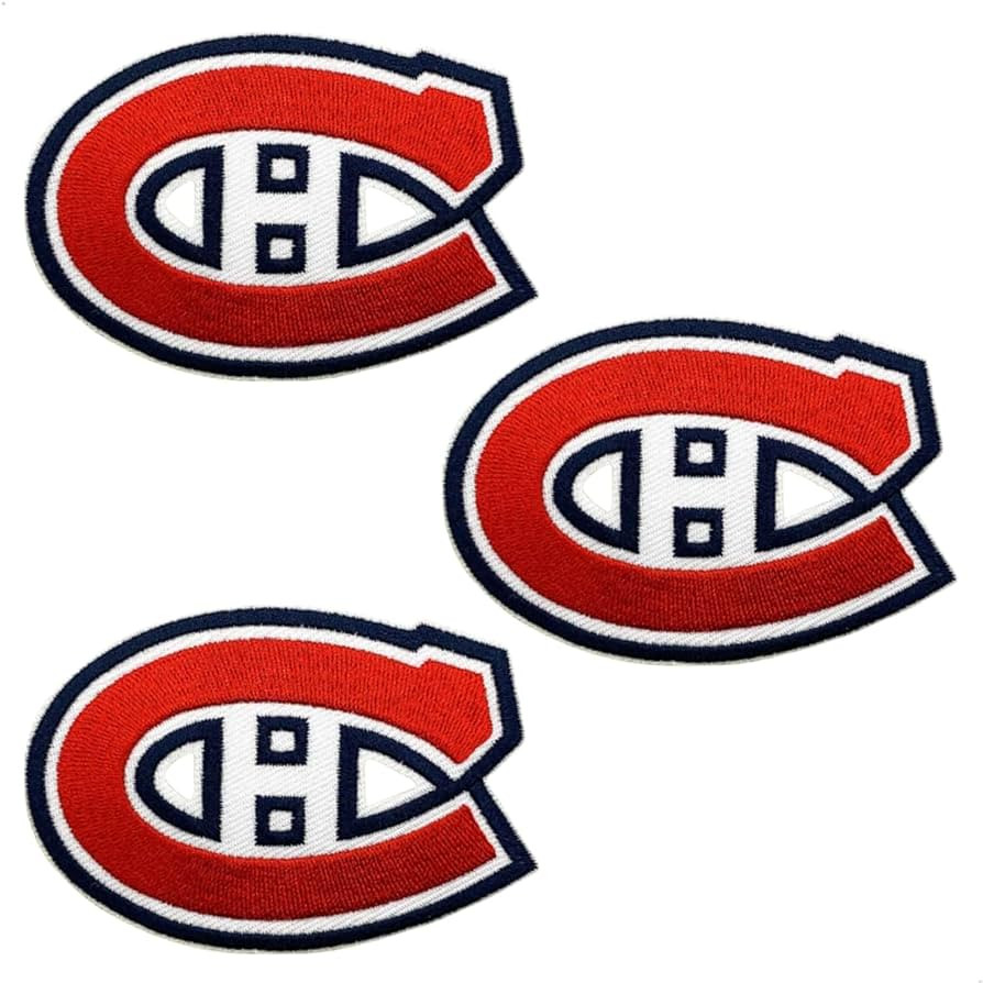 3 Pcs Canadiens Embroidered Patches for Clothing, Sew-On or Iron-On Badge, Canadian Hockey Team L... | Amazon (CA)