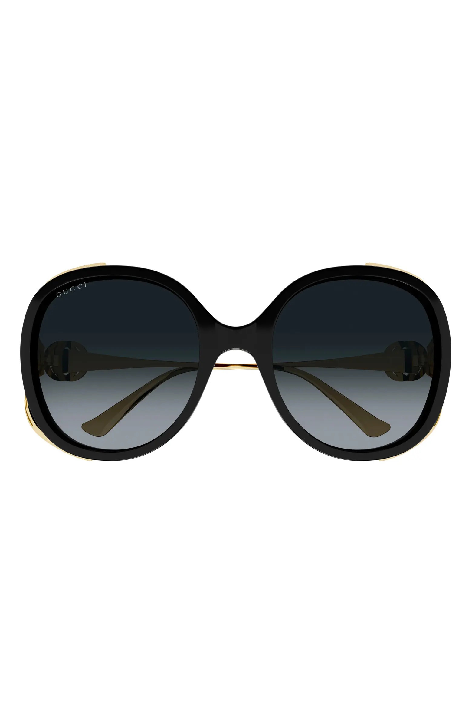 56mm Gradient Oval Sunglasses | Nordstrom