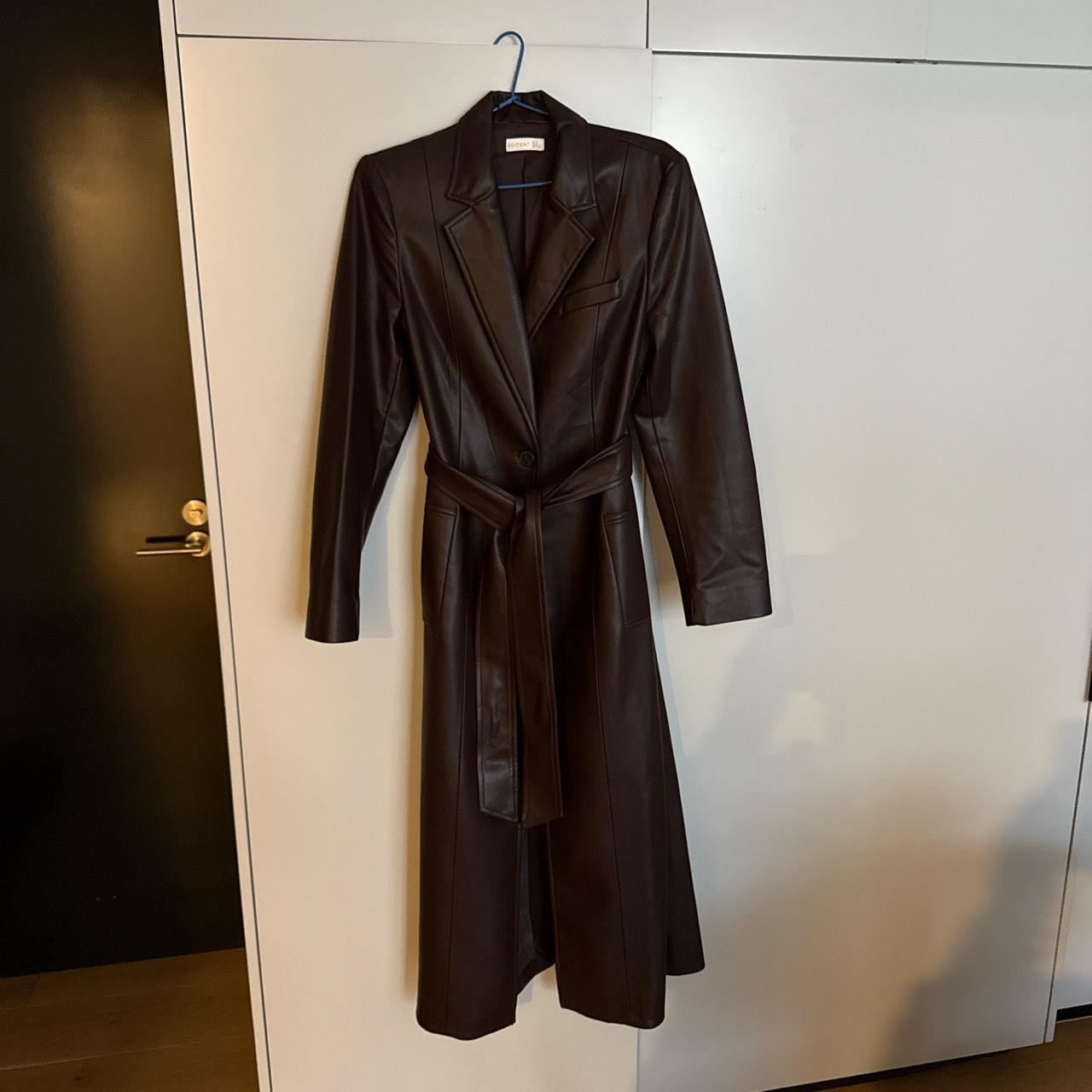 KOOKAÏ Women's Coat - Brown | Depop AU