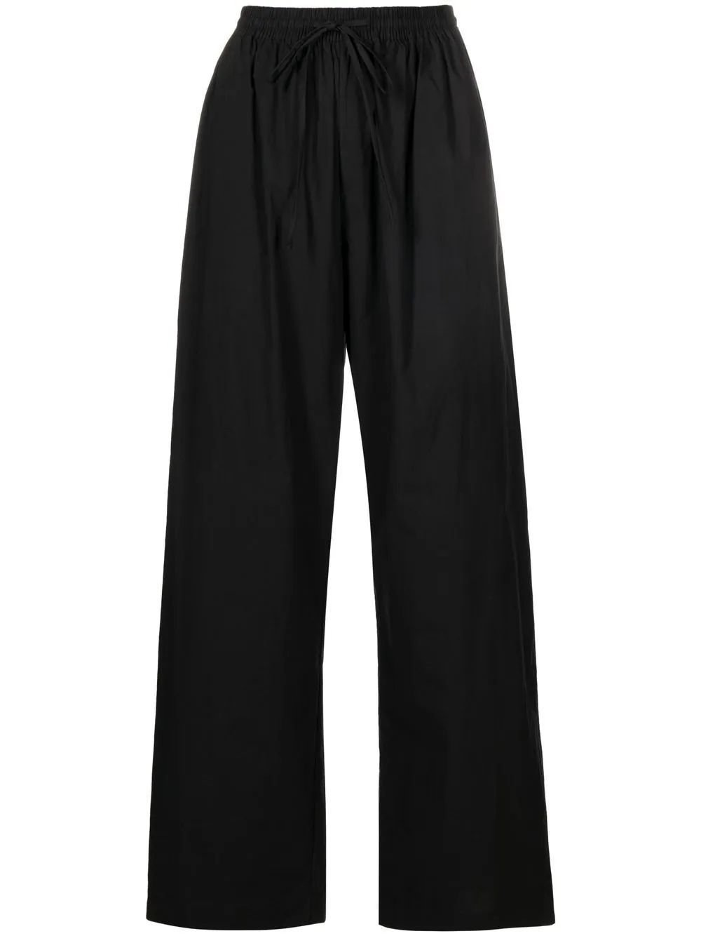 Relaxed organic cotton straight-leg trousers | Farfetch Global