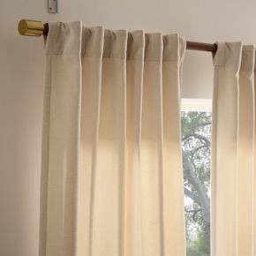 Worn Velvet Curtain | West Elm (US)