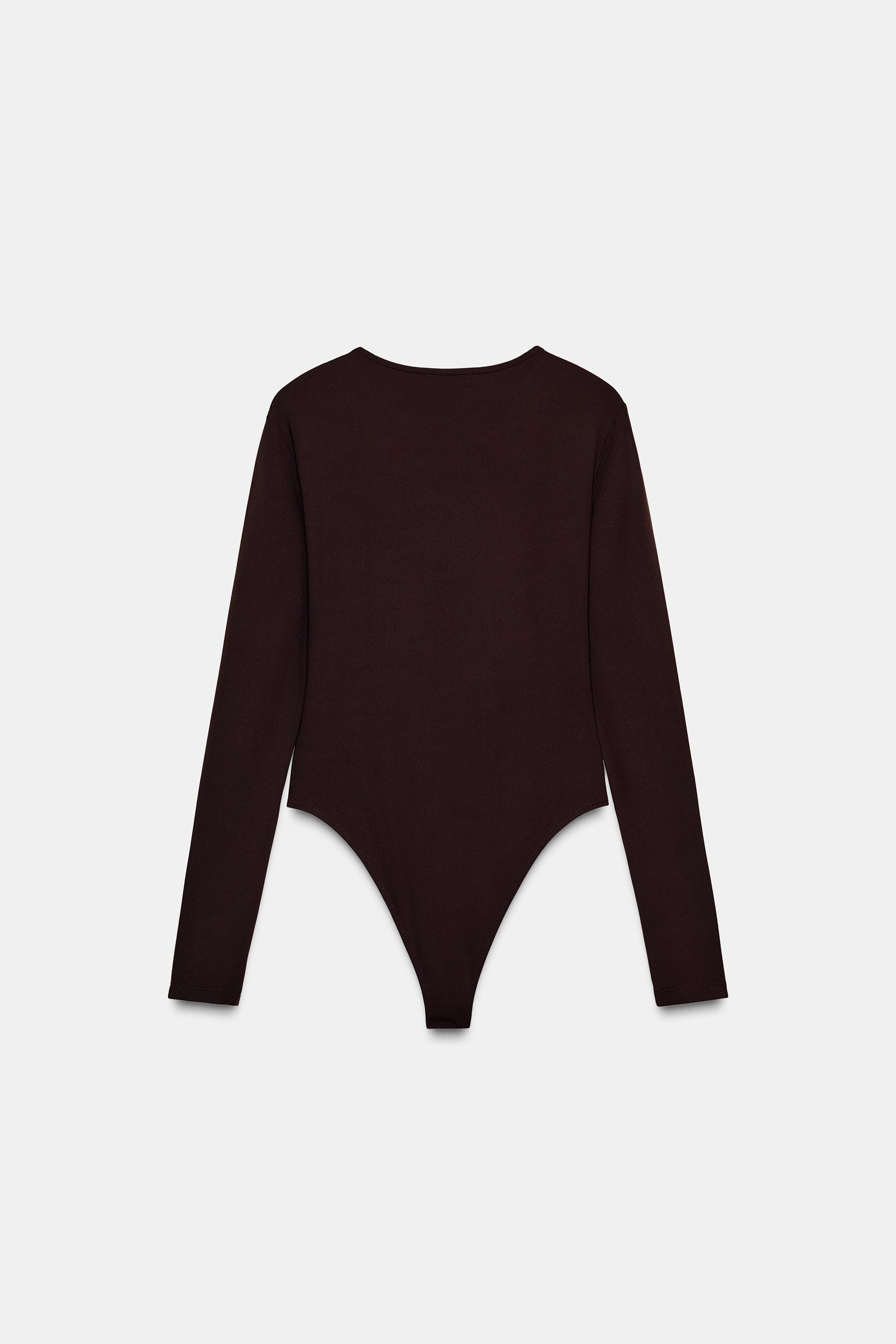 BASIC POLYAMIDE BODYSUIT | Zara UK