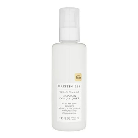 Kristin Ess Hair Weightless Shine Leave In Conditioner Spray for All Hair Types | Moisture Repairing + Anti Frizz + Detangler | Leave In Conditioner Spray for Damaged Hair | 8.45 oz. | Walmart (US)