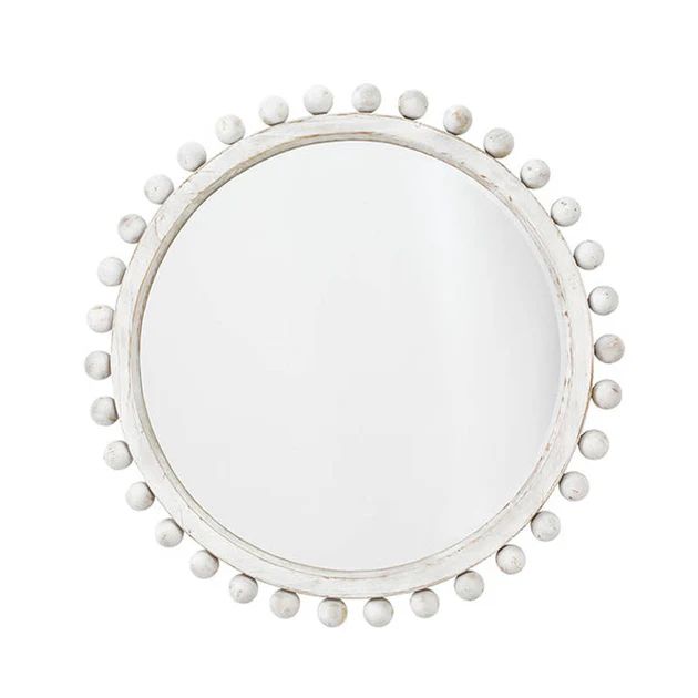 Barnegat Wall Mirror - White Wash | Cailini Coastal