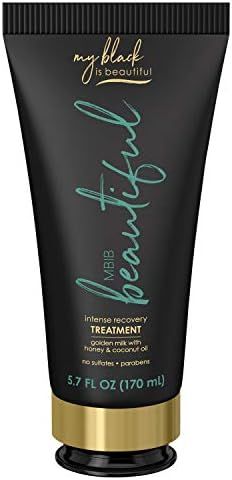 My Black is Beautiful Hair Mask, Intense Recovery Treatment, Sulfate Free, for Curly and Coily Ha... | Amazon (US)