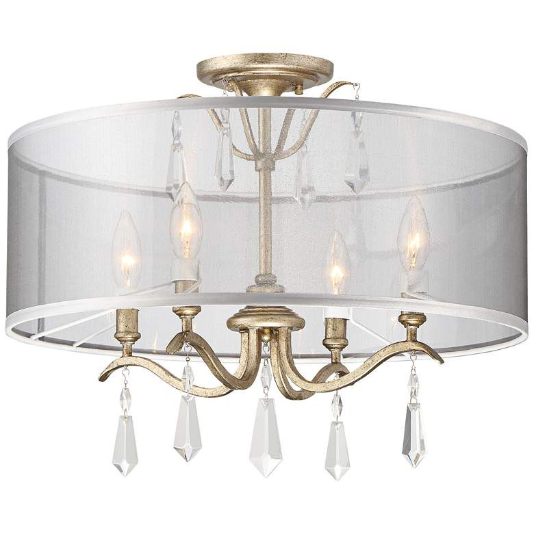 Minka Lavery Laurel Estate 20" Wide Aged Brio Gold Ceiling Light - #9G458 | Lamps Plus | Lamps Plus