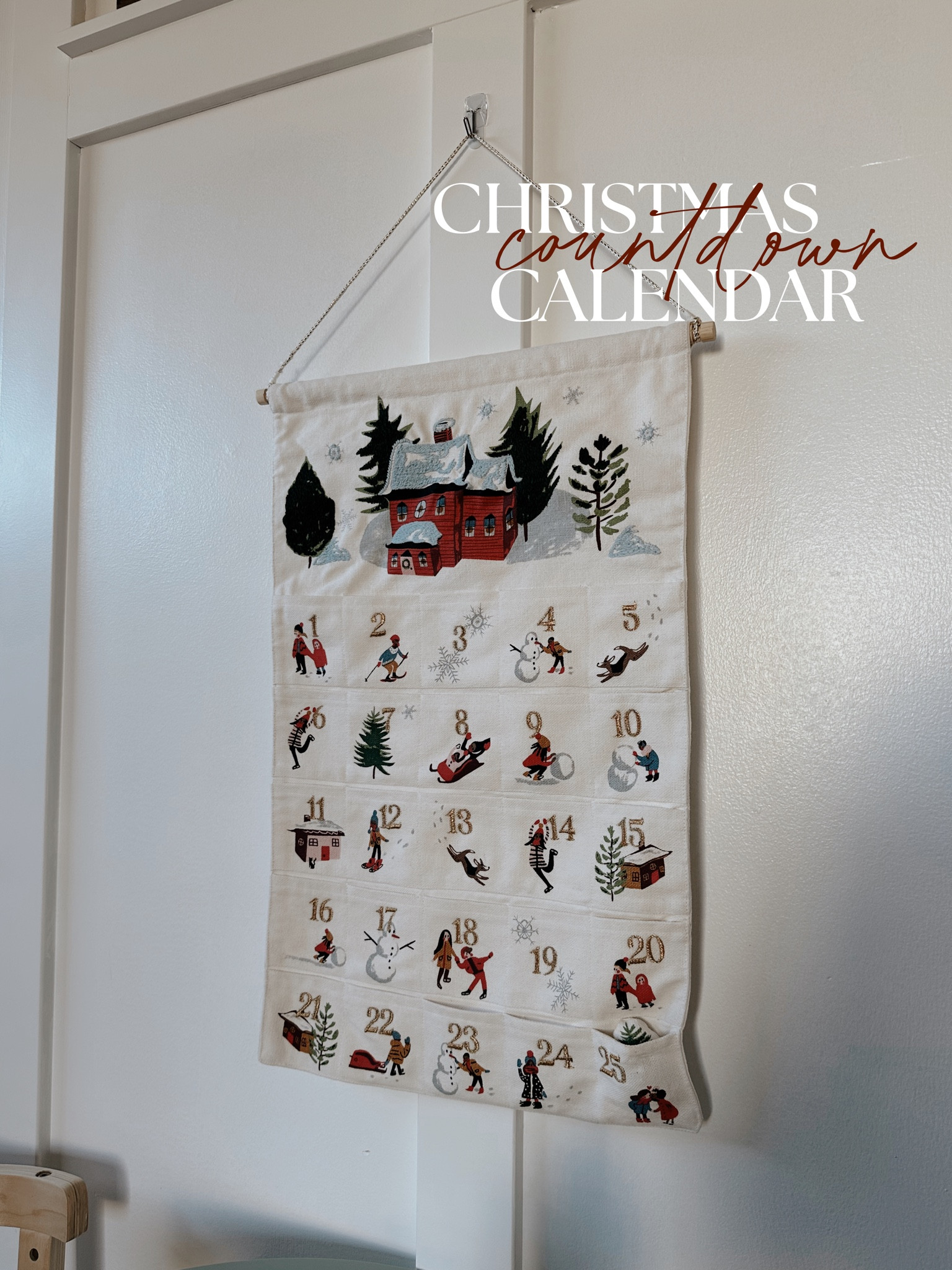 This soft Christmas countdown is only $20, grabbed for Ollie to do every morning in December! 

Christmas countdown, advent calendar, kids countdown, kids Xmas countdown 

#LTKkids #LTKHoliday