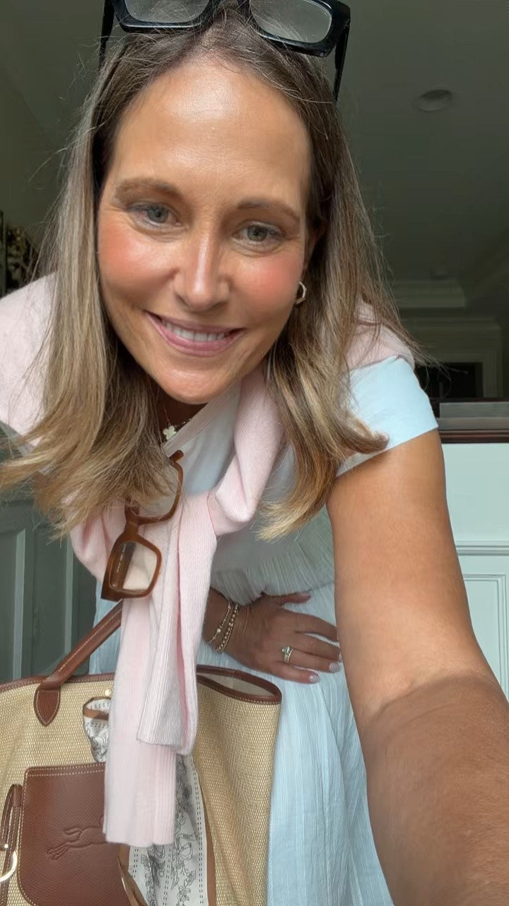 Hot and humid OOTD! When I’m running in and out of heavily air conditioned stores on a hot day I like to dress in layers. These are light, airy, pretty and practical! s

#LTKdayinmylife #LTKootd #LTKOver40