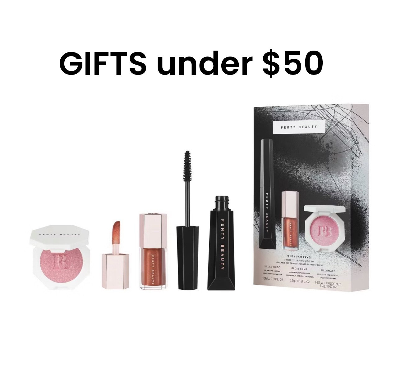 Gifts under $50 

#LTKGiftGuide #LTKHoliday #LTKFindsUnder50