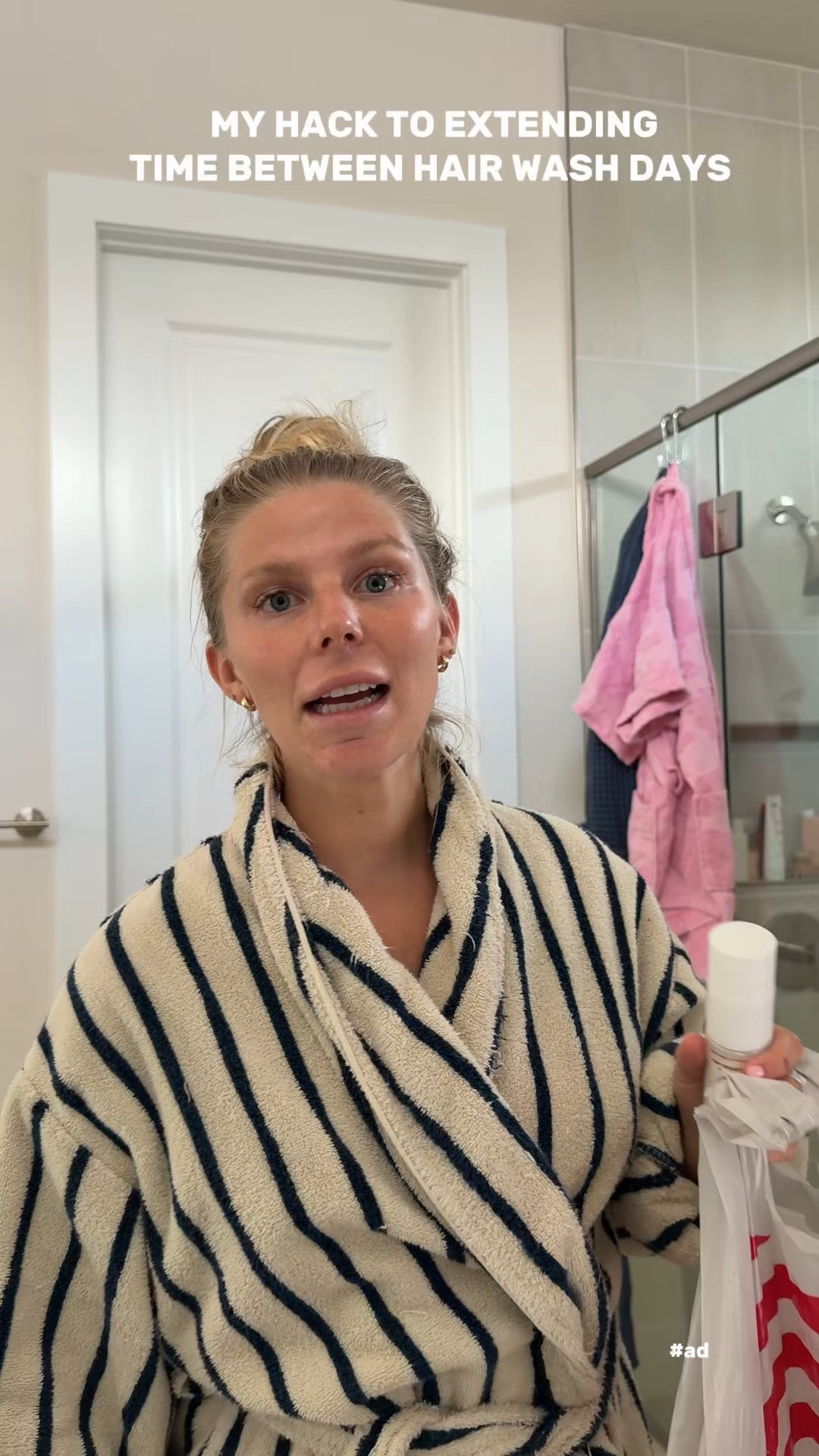 #ad My hack to extending the time between hair wash day!! @Native Dry Shampoo is available at @Target! #targetpartner #NativePartner
